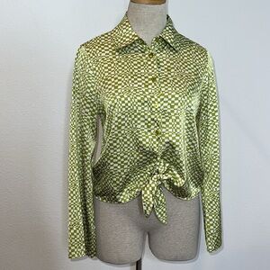 Madison d’Amelie Tie Front Blouse